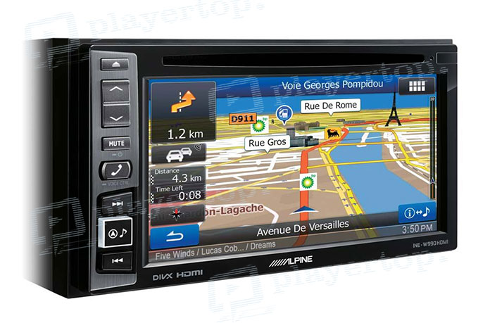 Autoradio multimédia GPS